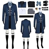 AQWGVM Ciel Phantomhive Costume Unifrom Ciel Phantomhive Outfit Party Suit For Men