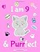 I am 9 & Purrfect Journal & Sketchbook: Kawaii Cat Pink Notebook for 9 Years Old Girls - Composition Size With Blank and Ruled Lined Wide Pages - ... Sketching and Journal - Cute Gift for Kids