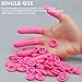 600Pcs Finger Protectors Anti Static Rubber Fingertip Cover Protector Disposable Finger Covers