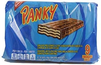 Panky Wafers with Fillilng and Milk Chocolate Confection Coating - 9 count