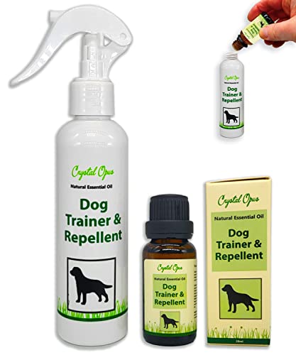 Dog Trainer & Repellent Spray, 100% Natural