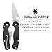 Spyderco Para Military 2 Lightweight Folding Knife with 3