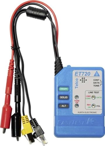 Kurth Electronic Easytest 720 Leitungssucher Durchgang, Identifikation, Leitungsverfolgung, Unterbre