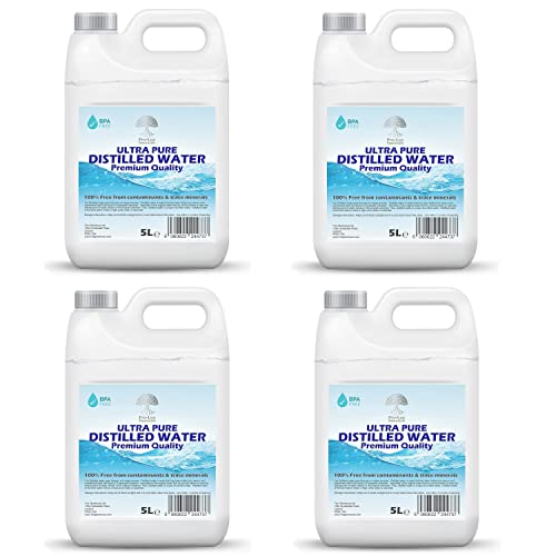 Premium Quality Distilled Water - 20 Litre