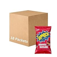 Samboy Atomic Tomato Potato Chips 45 g (Pack of 18)