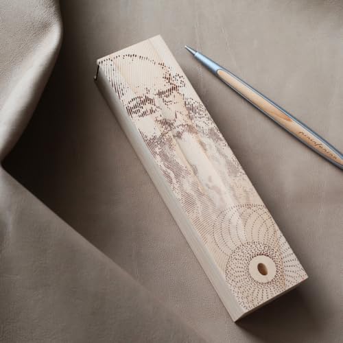 Stylo Pininfarina Cambiano pointe Ethergraph aluminium noyer