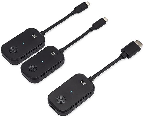 ClearClick Present+Share (USB-C Edition) - Wireless Presentation & Video Broadcasting System for...