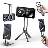 Ulanzi MA30 スマホ三脚 ミニ三脚 全金属製 magsafeに対応 折りたたみ式 持ち運び便利 スタンド＆手持ちモード 361度回転 自撮り棒 スマホスタンド 携帯スタンド 安定 軽量 角度調整可能 横置き/縦置き 卓上三脚 セルフィー/生放送/撮影録画/動画鑑賞に最適 メタリックグレー