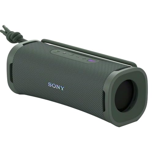 Sony ULT FIELD 1 | Speaker portatile wireless Bluetooth con ULT POWER SOUND, bassi profondi, IP67, impermeabile, antiurto, batteria da 12 ore, qualità chiamata chiara, viaggio - Forest Grey