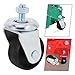 FUNOMOCYA Jack Wheel Caster Replacement Parts Heavy Duty Casters for Horizontal Swivel Wheel
