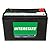 Interstate Batteries Marine Deep Cycle Battery 12V 100Ah 925CCA (31-AGM5) Pure Matrix Power Commercial Battery Pure Lead AGM Replacement (Group 31) Auxiliary Units APU, Starting Engines, Heavy Duty