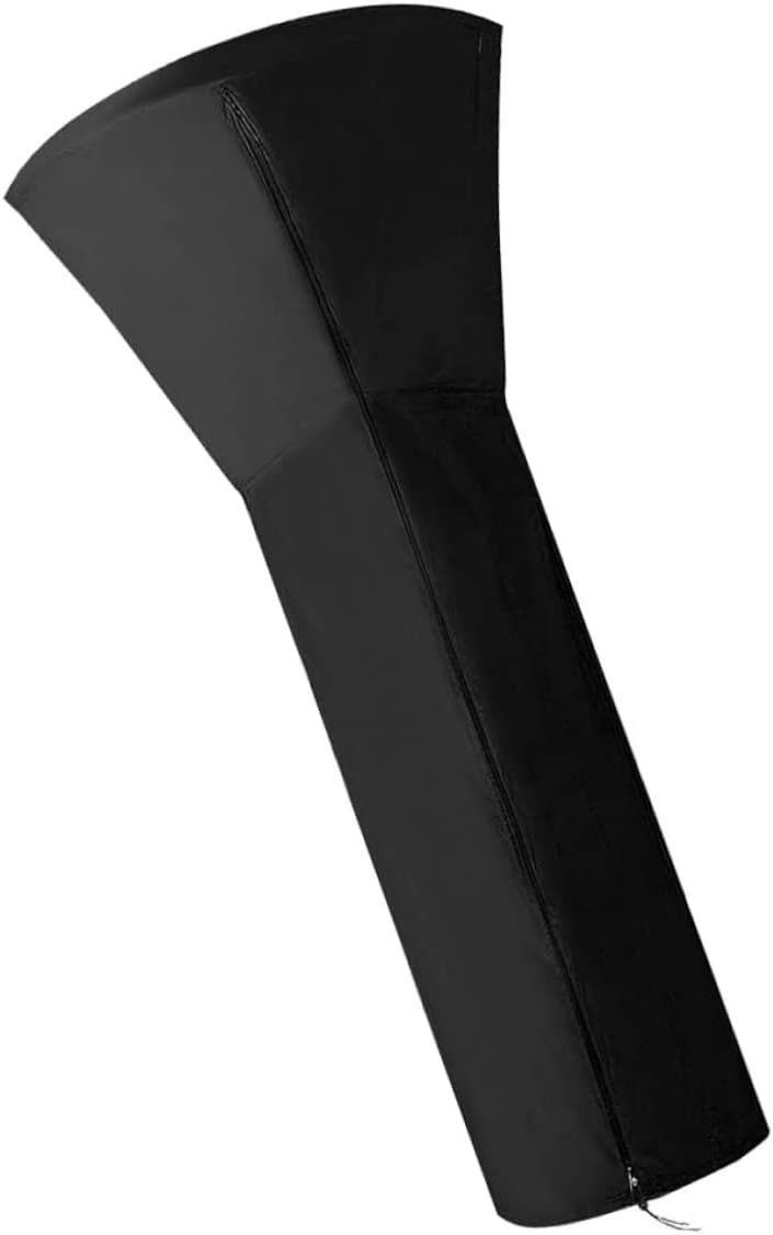 Patio Heater Cover Oxford Cloth Zipper for Stand-up Heaters Outdoor Easy to Clean and Install Resistant