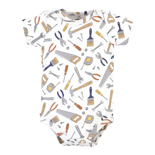 Image of Hudson Baby Unisex Baby Cotton Bodysuits 5-pack