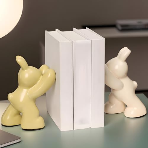 Sujetalibros decorativos de conejo, el adorno ideal para regalar a entusiastas de la lectura 4