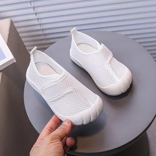Summer New Hollowed Breathable Mesh Shoes Boys Baotou Anti Kick Sandals Girls Solid Color Beach Shoes Girls Wedges2