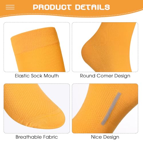 Image of Haysandy 3 Pairs Baseball Socks Bulk Softball Youth