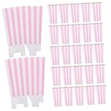 OFFIGAM 40個入りピンク イプ紙製ポップコーンバ 油に強い紙素材 使用多様