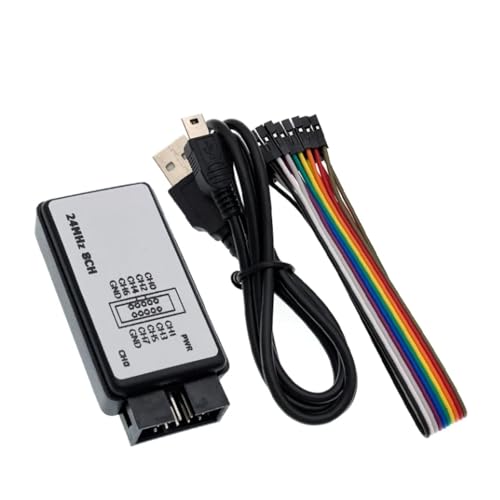 Analizador lógico 24M/s USB y 8CH: debugger digital para ARM y microprocesadores 3