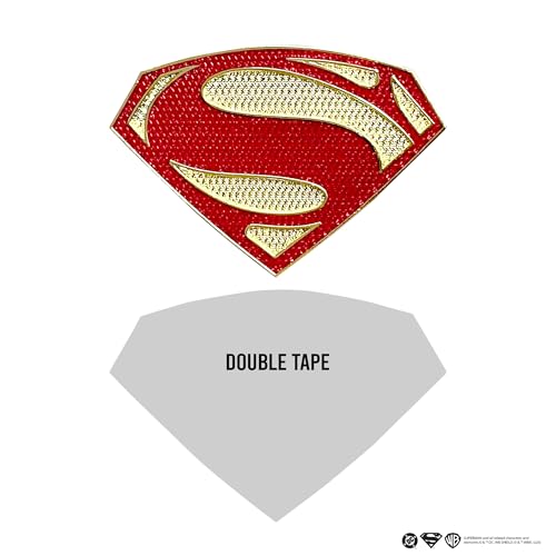 Image of Involve DC Superman Emblem 3D Metal Car Badge- Stylish Logo for Cars & Bikes | Official Licensed DC Merchandise from Warner Bros | Emblems | Trunk Rear Fender | Car Decals