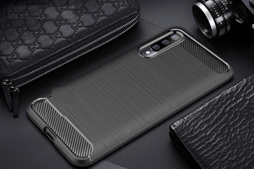 Image of Hybrid Carbon Fiber Back Case for Mi A3 (Black)