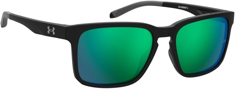 Under Armour mens Ua Assist 2 Rectangular Sunglasses - Image 3