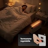 Termoventilatore, riscaldamento elettrico, 2 livelli, riscaldatori