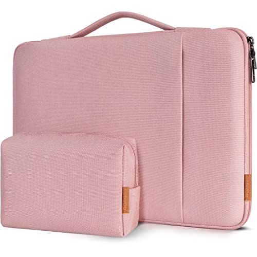 DOMISO Funda Portatil 14 Pulgadas,Maletín de Ordenador Impermeable Compatible con 15 Zoll MacBook Pro/14 Acer Swift 3/HP...