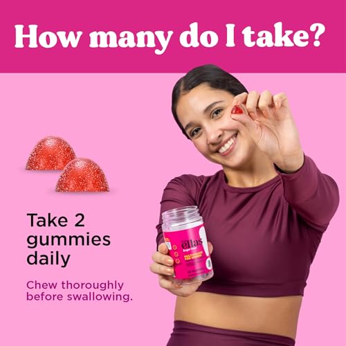 Oh My Vit 400007115 ! For Ellas Women’S Multivitamin Gummy With Vitamins C, E, And Biotin, Sugar Free Berry Flavor thumb #4