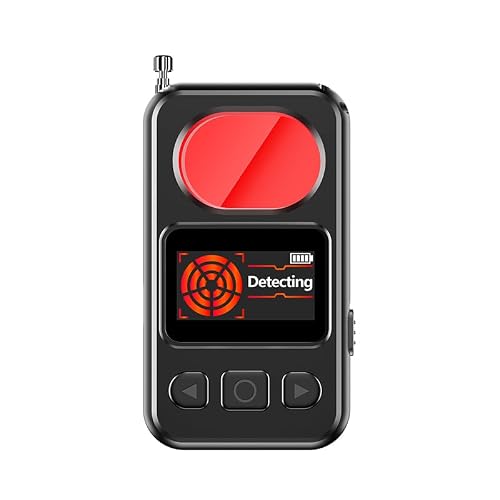 Hidden Camera Detectors Upgraded with AI Intelligent Detection(Ebony black)