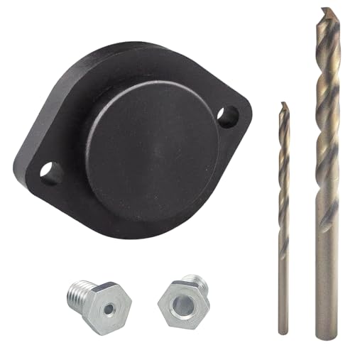Image of Motorcycle Engines Frame Stud Drill Plate Repair Tool Kits Aftermarket Parts Fit For Harley-Davidson Sportster 883 1986-2006 2011-2017.