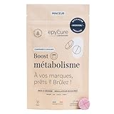 EPYCURE - Boost Méta Morosil 400mg Hautement Dosé - 87% Naturel - Équilibre Énergétique - Orange Moro, Cola, Chrome, Choline - Goût Myrtille - 1 Mois - Vegan