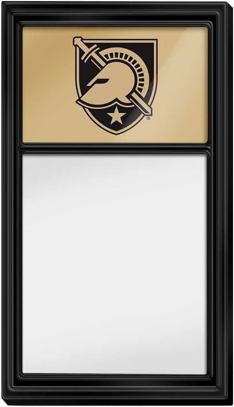 The Fan-Brand NCAA Army Black Knights - Athena's Helmet - Gold - Dry Erase Note Board - Sports Team Bar Sign Décor: Home, Dorm, Garage, Office, Fan Cave