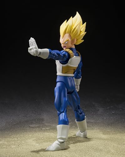 Image of TAMASHII NATIONS - Dragon Ball Z - Super Saiyan Vegeta (Dangerous Pride) S.H.Figuarts Action Figure