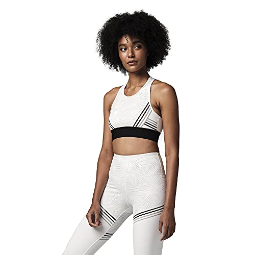 STRONG by Zumba Women\'s Strong iD BH Damen mit hohem Hals und Netzeinsätzen Fitness Workout Top Sports Bra, Bone Cut, XS STRONG by Zumba Women\'s Strong iD BH Damen mit hohem Hals und Netzeinsätzen Fitness Workout Top Sports Bra, Bone Cut, XS