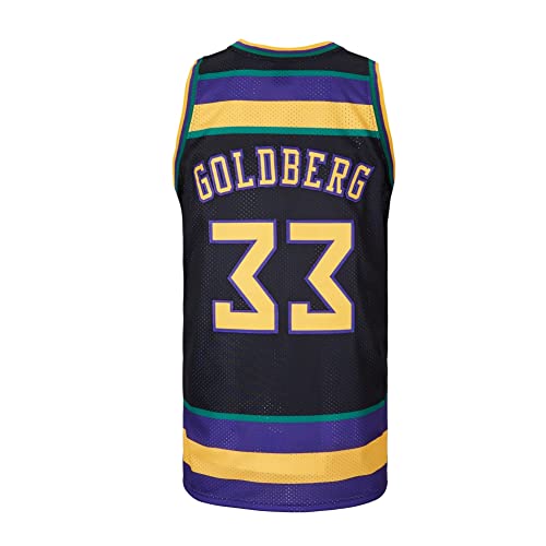 Camiseta masculina Mighty Ducks #33 Goldberg #66 Bombay #96 Conway #99 Banks, camiseta de basquete m