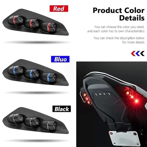 Luz trasera integrada para S1000RR ideal para rutas nocturnas y días de circuito 2