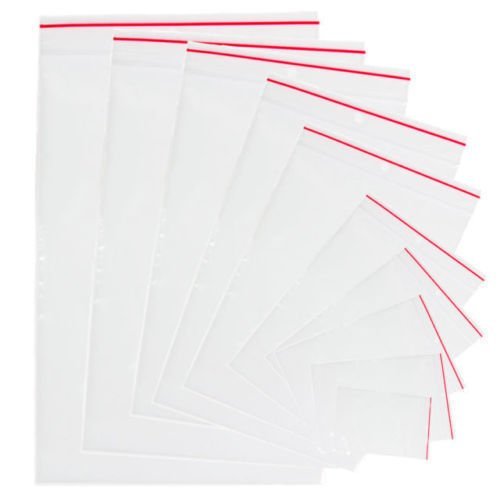 Buy Marketvariations Zip Lock Covers 10" X 12" inch, Transparent(100