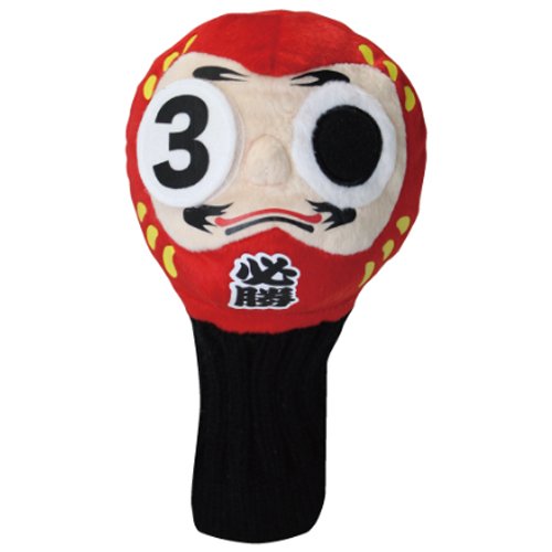 Golf Japan Daruma (Dharma Doll) Fairway Wood FW/Utility UT Headcover (Japan)