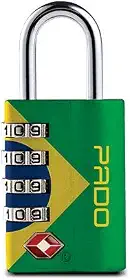 CADEADO SM EXECUTIVE 4 SEGREDOS BRASIL, Pado, 52019239, Dourado