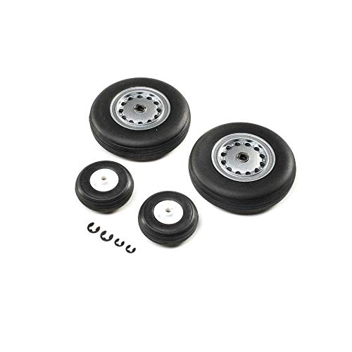 E-flite Wheel Set F-4 Phantom II 80mm EDF pour train rentrant EFL7985