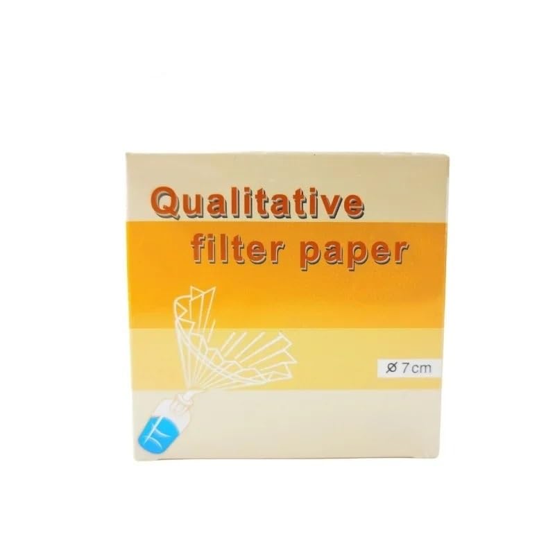 Papel de filtro cualitativo circular - Disponible en diámetros de 7 cm, 9 cm, 11 cm y 12,5 cm - Paquete de 100 círculos(11cm 101)