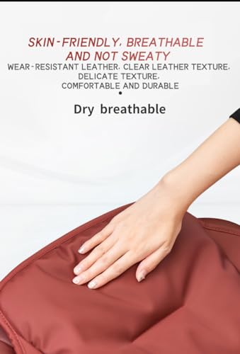 Soulagement de la douleur du coccyx avec coussin auto marron