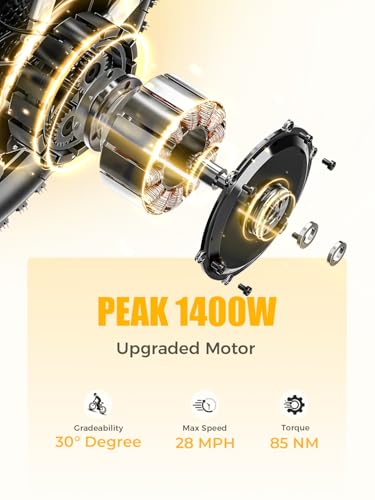 Image of Heybike Ranger 2.0 Folding Electric Bike for Adults, 1400W Peak Motor Ebike