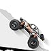QIYHBVR RC 1:10 Large Off-Road Four-Wheel Drive High-Speed Wireless Remote Control Car 2.4G Climbing Car 45 Degree Slope Climbing Mechanical Car Twin Engine Power Boy Toy Car Children’s Gift