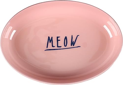 Flamingo FEEDING AND DRINKING BOWL CAT NELL STAINLESS STEEL PINK OVAL 275ML 16,5x11,5x3CM - Image 2