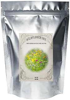 Bulk Seeds - Mylar Bag - Non-GMO - Heirloom - Packed in America - Current Year (Pollinator Mix, 1, Pound)