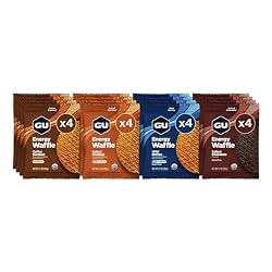 GU Energy Stroopwafel Variety Pack Sports Nutrition Waffle, Caffeine Included,