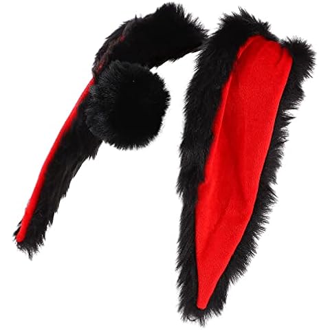 Wakauto 1 Set Helmet Rabbit Ears and Tail Decors Motorbike Helmet Decorative Accessories Cover
