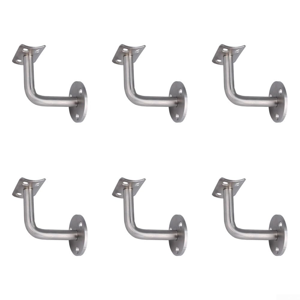 Ancrage main courante escalier inox 6 pièces pour rénovation maison
