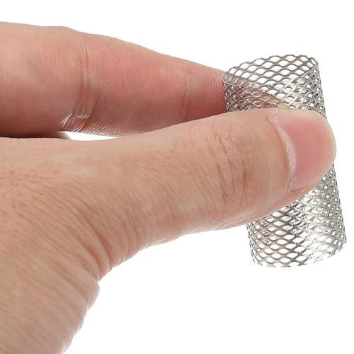 Image of PATIKIL 4 Pcs 18mm OD Strainer Mesh, 35mm H Screen Y Shaped Strainer Filter Valve Mesh Screen 304 Stainless Steel Strainer Mesh for Debris Pump Water Oil Separation